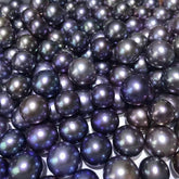 【NEW BATCH】Purple reign Edison(10-14 mm round nature deep purple color)