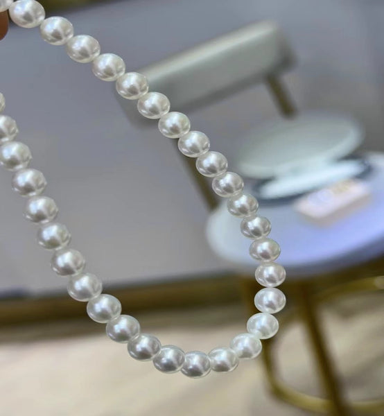 NEW BATCH】Snow white (1 White color 10-13mm Edison)-【UniPearl】